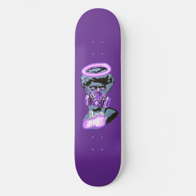 purple skateboard (Recto)