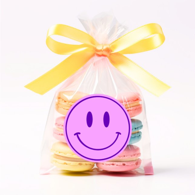 Purple Smile One Happy Dude/Gal Stickers Anniversa (Créateur téléchargé)