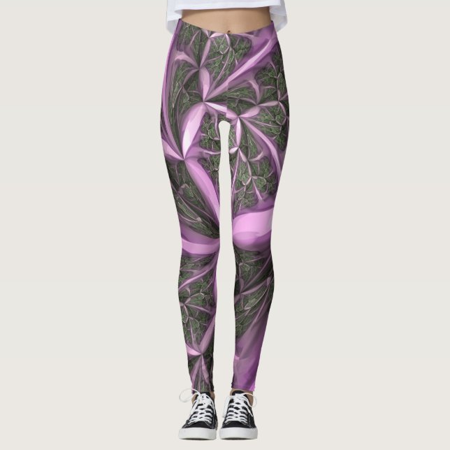 Purple Star Leggings (Devant)