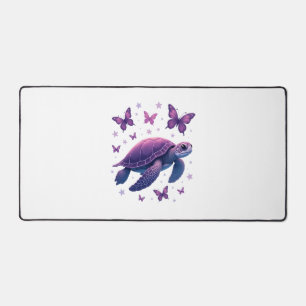 Purple - T-shirt papillon de tortue de mer