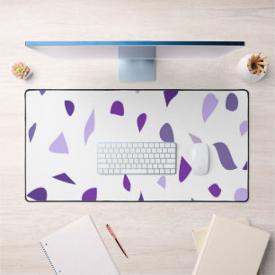Purple Terrazzo Art Abstrait