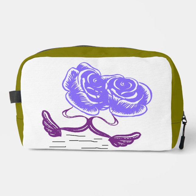 Purple Troiletery bag / Trousse de toilette Violet (Recto)