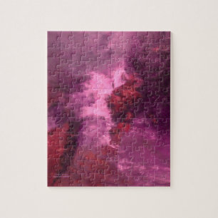 "PURPLE UNIVERSE ABSTRAIT" JIGSAW PUZZLE