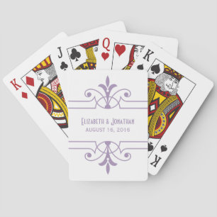Purple v2 Fancy Cartes de Jeu Ornementales