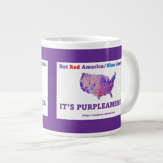 PurpleAmerica Jumbo café Mug