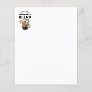 Purr-fect Blend : Cat and Coffee Art for Pet Lover