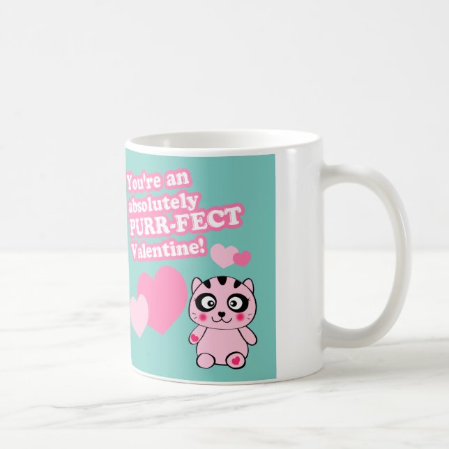 Purr-fect Valentine -Valentine's day mugs (Droite)