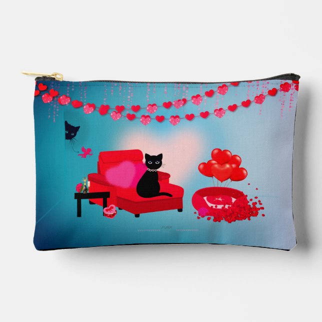 Purr Love - Cupid - Sac Cadeau Chat (Recto)