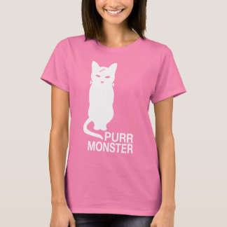 Purr Monster T-Shirt in Dark Colors