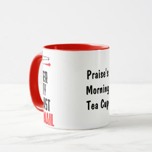 Purrfect Morning - Par My Dernier Email Mug