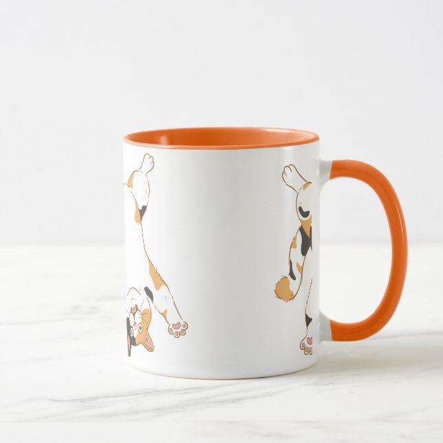 Purrfect Sip : Mug de chat Brown pour Amoureux de  (Droite)