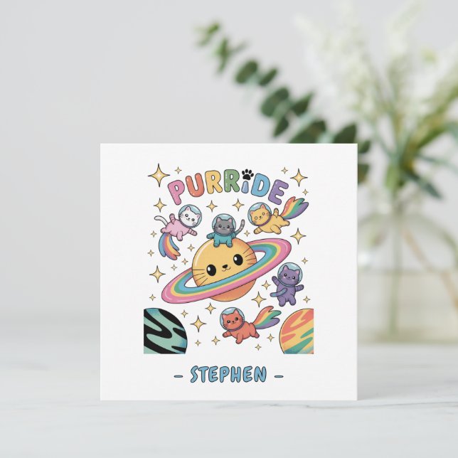 Purride Space Cats - Kawaii Astronaut Cats (Debout devant)