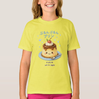 Purun Purin Japonais Kawaii Pudding Mignon T-Shirt