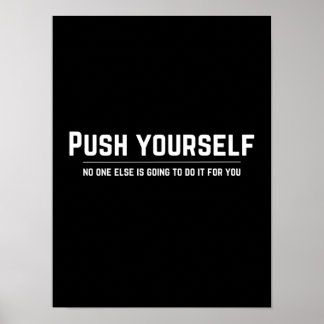 Push-you - Poster Motivational
