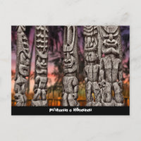 Pu'uhonua o Hōnaunau, Carte postale du conseil tri