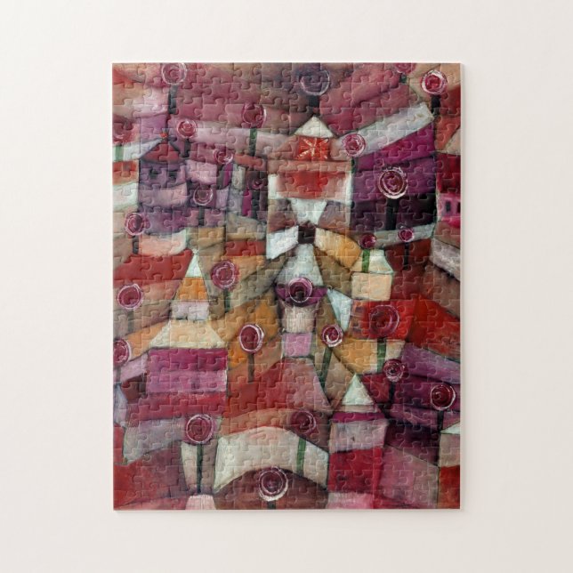 Puzzle パウル・クレー （Paul Klee）　パズル　パウル・クレー 「バラの庭」 （1920） (Vertical)