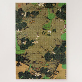 Puzzle 動 植 綵 絵(23)池 群 , de 辺