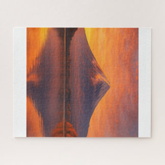 Puzzle 朝陽に染まる湖と悠久の富士/The Eternal Mount Fuji and the Lake