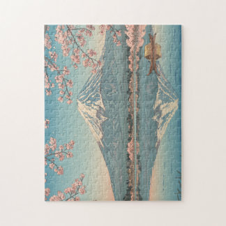 Puzzle 桜と富士山 Sakura and Mt.Fuji Japan