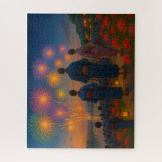 Puzzle 浴衣と夏の花火 / Yukata & Summer Fireworks