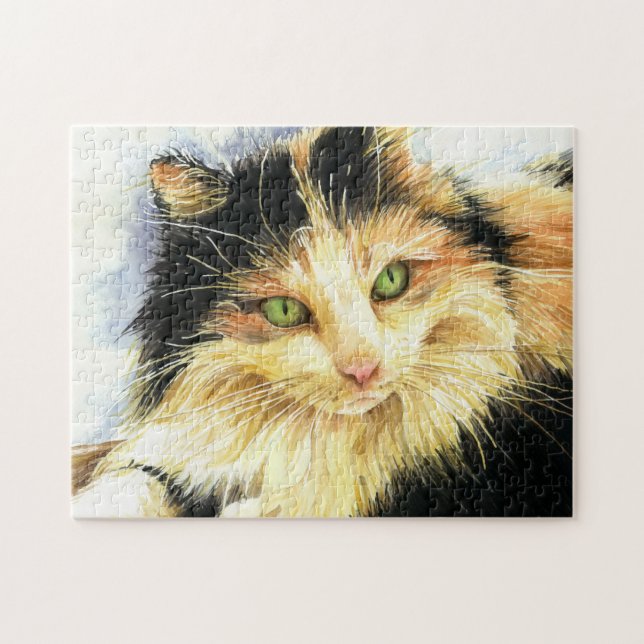 Puzzle 0010 Calico Cat (Horizontal)