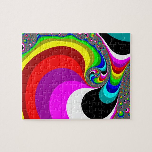 Puzzle 040 Obama - Art Fractal (Horizontal)