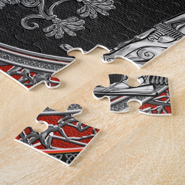 Puzzle [100] Deux Ninurtas d'argent avec arbre de vie (Côté)