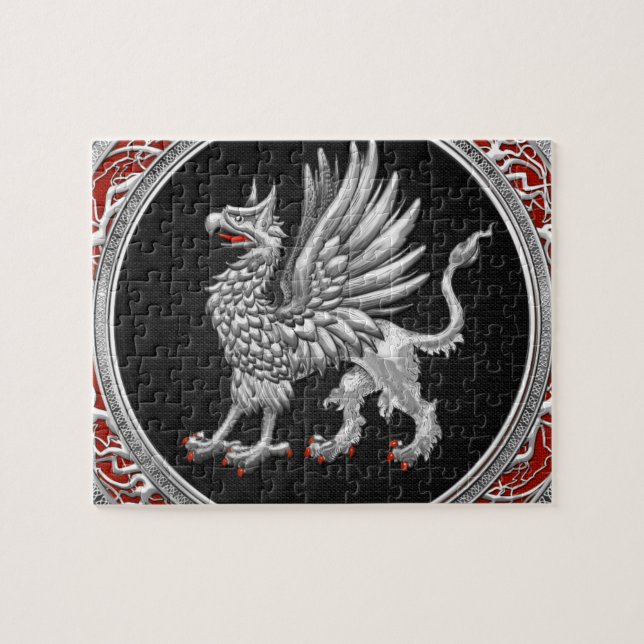 Puzzle [100] Griffin d'argent sacré (Horizontal)