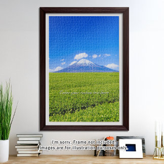 Puzzle [1014] Mt.Fuji – Spring Sprouts in Tea Fields