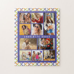 Puzzle 10 Photo Moderne Moderne et Colorée Nom géométriqu