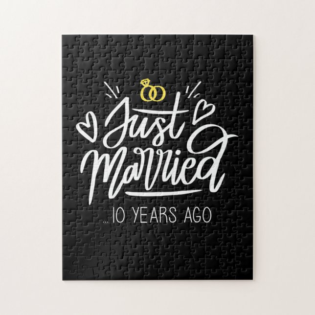Puzzle  | 10e anniversaire du Mariage (Vertical)