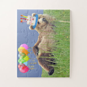 Puzzle 11x14 de 30 pièces de grizzli surdimensionn