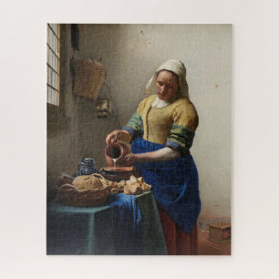 Puzzle 1657 Vermeer La Milkmaid