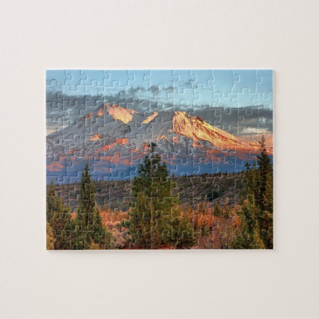 PUZZLE 169 MT SHASTA AU COUCHER DE SOLEIL (Horizontal)