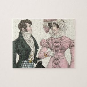 Puzzle 1823 Antique Homme Mariage Femme Mode