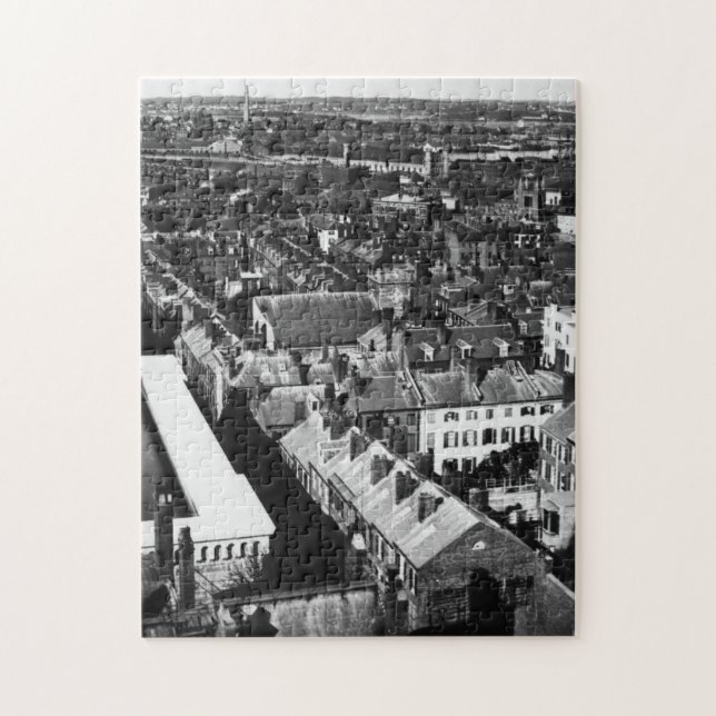 Puzzle 1859 :  La ville de Boston, le Massachusetts (Vertical)