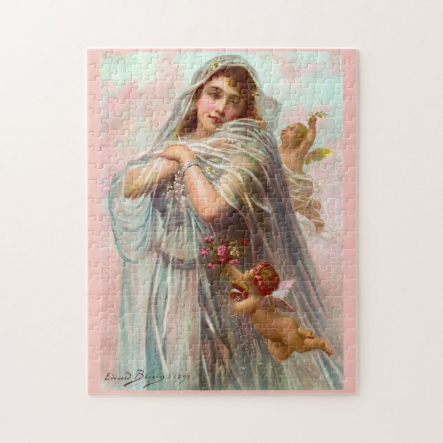 Puzzle 1891 Edouard Bisson La Fiancée (Vertical)