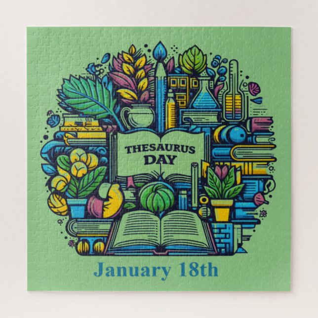 Puzzle 18 janvier - Thesaurus Day (Vertical)