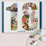 Puzzle 18e anniversaire Photo Collage Numéro 18 Keepsaké<br><div class="desc">Créez votre propre puzzle photo pour un cadeau unique de 18e anniversaire. Avec 12 photos personnalisées, le puzzle photo peut être personnalisé avec un nom et/ou un message court. Le collage photo numéro 18 a une variété de photos de paysage, de carré et de portrait, vous donnant beaucoup de flexibilité...</div>