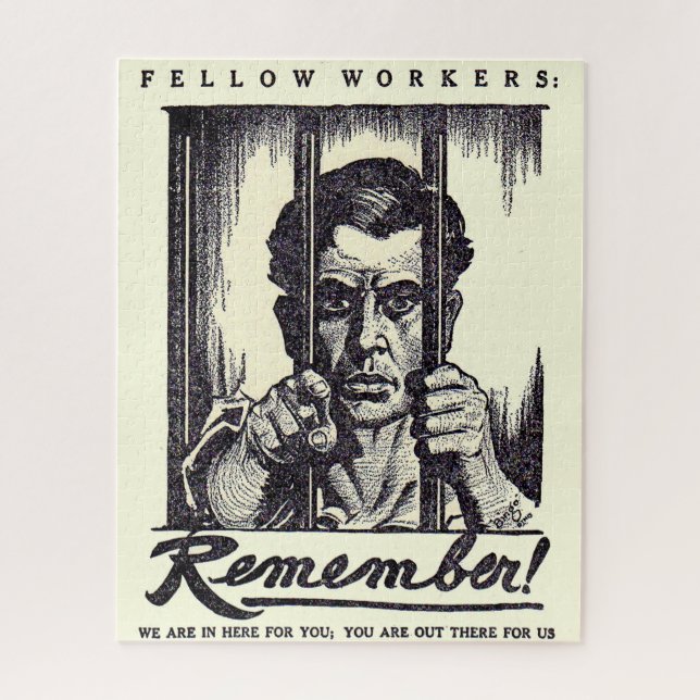 Puzzle 1917 Fellow Workers Rappelez-vous ! (Vertical)