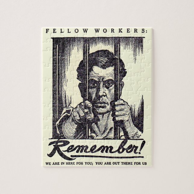 Puzzle 1917 Fellow Workers Rappelez-vous ! (Vertical)