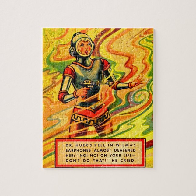 Puzzle 1930 Buck Rogers bande dessinée Wilma Deering (Vertical)