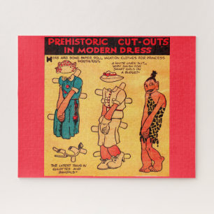Puzzle 1930s comic strip paper doll Princess Wootietoot