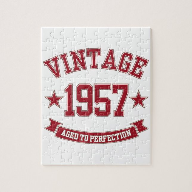 Puzzle 1957 Âge Vintage à la perfection (Vertical)