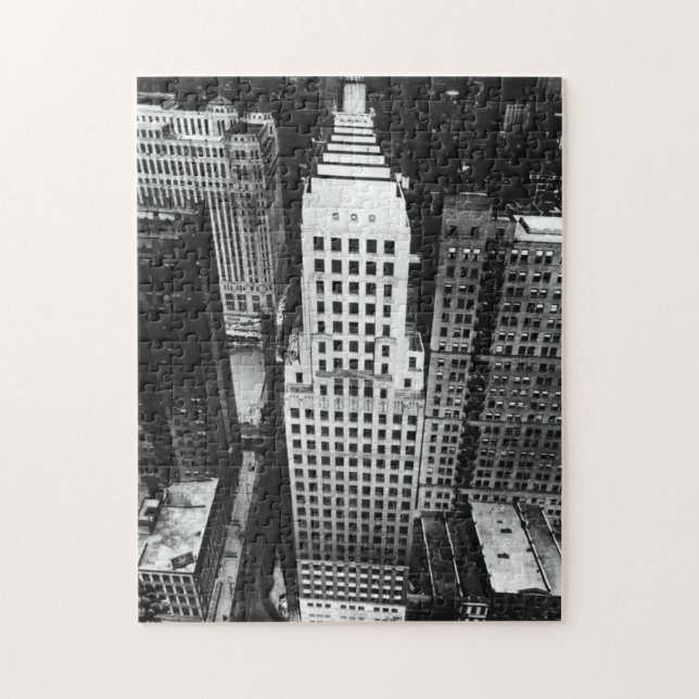 Puzzle 1960 :  Une vue aérienne d'un gratte-ciel de (Vertical)