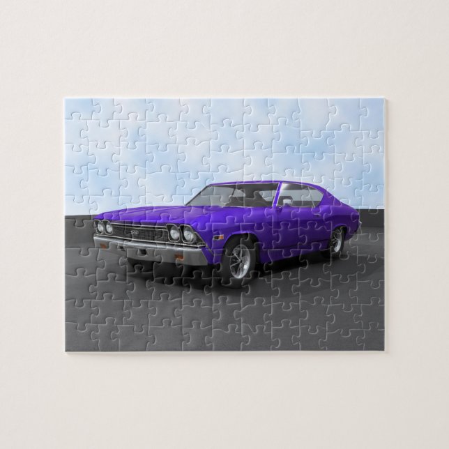 Puzzle : 1968 Chevelle SS : Purple Finish (Horizontal)
