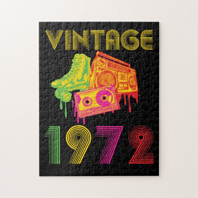 Puzzle 1972 vintage (Vertical)