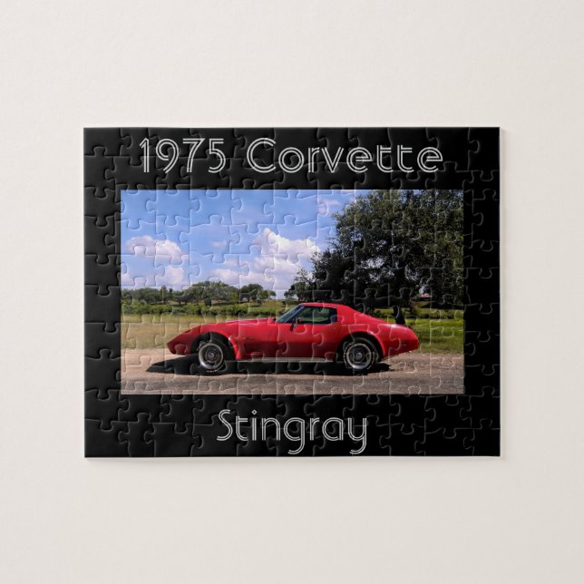Puzzle 1975 de pastenague de Corvette (Horizontal)