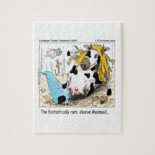 Puzzle 1/2 Vache 1/2 Sirène Moomaid Fundy