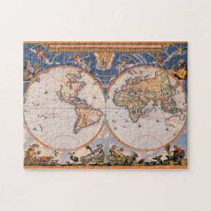 Puzzle #1 de carte de Vieux Monde